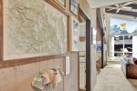 Hall from living room to the upstairs bedroom